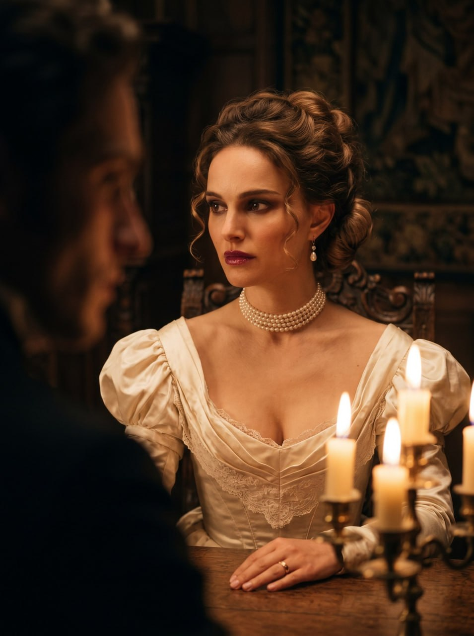 Превью пресета ИИ фотосессии Wibee: Загадка викторианской ночи